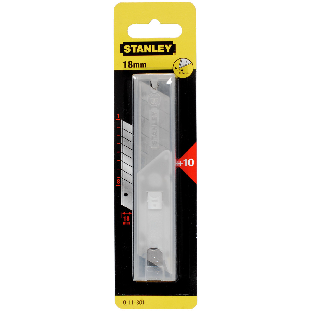 STANLEY 0-11-301 FALÇATA AGZI 18 MM (10 ADET)